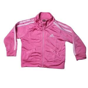 Kids' Adidas Pink Track Jacket
